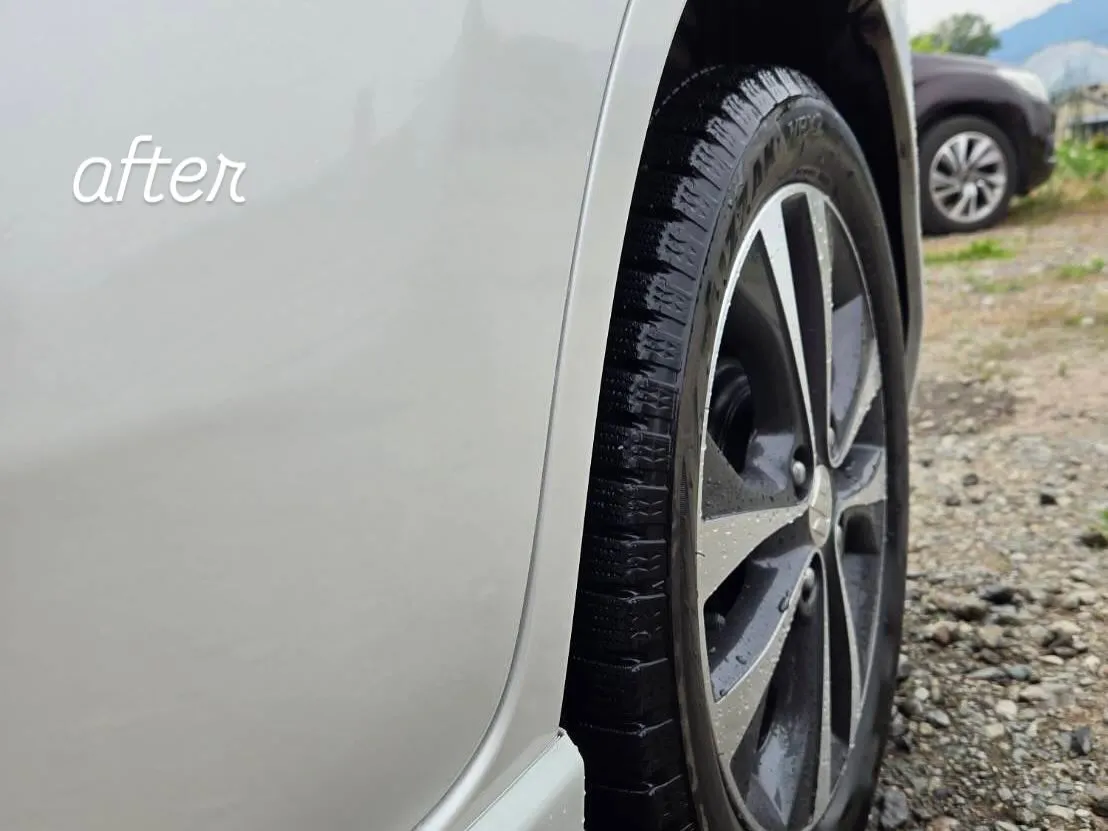 今日も自動車修理・整備の仕事を楽しんでおります！少し傷ついた...