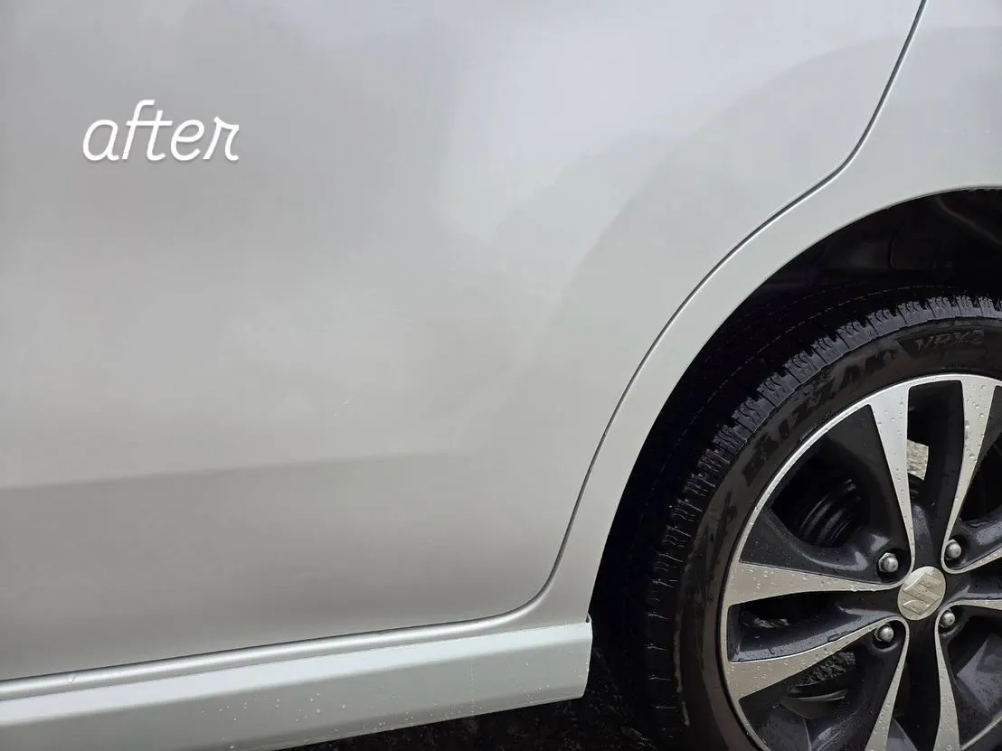 今日も自動車修理・整備の仕事を楽しんでおります！少し傷ついた...